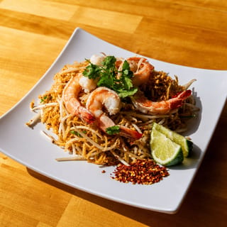 Pad Thai Shrimp Noodle | Hủ Tiếu Xào Tôm Thái