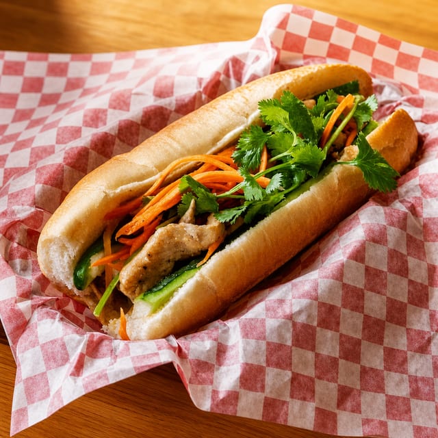 Chicken Sandwich | Bánh Mì Gà.