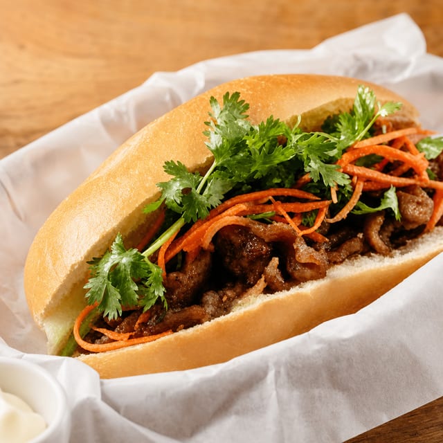 Charbroiled Pork Sandwich | Bánh Mì Thịt Nướng.