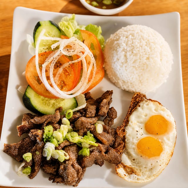 Charbroiled Pork Rice Dish | Cơm Thịt Nướng.