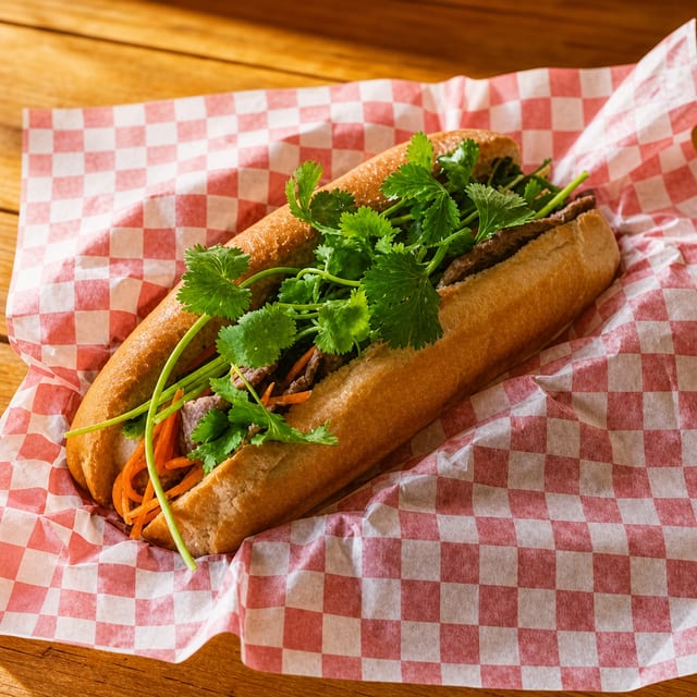 Beef Sandwich | Bánh Mì Bò.