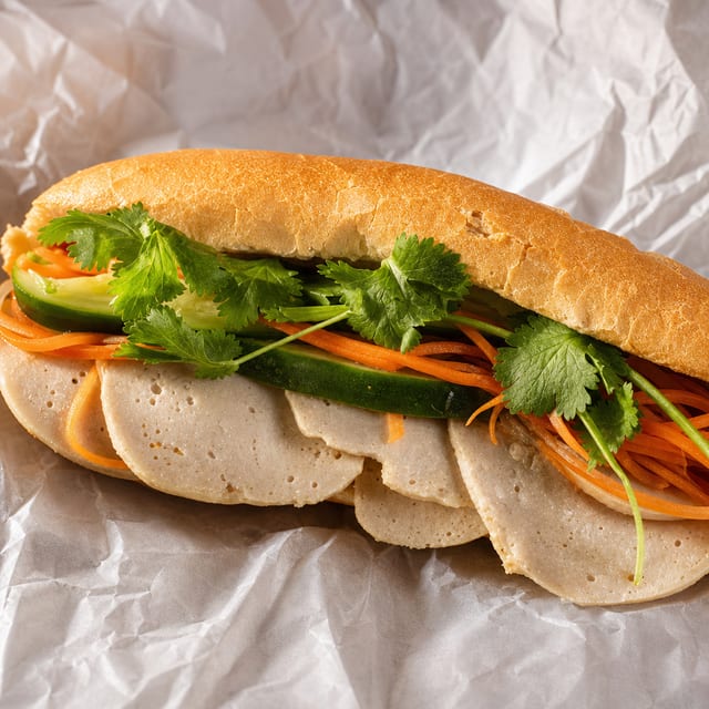 Pork Roll Sandwich | Bánh Mì Chả Lụa.