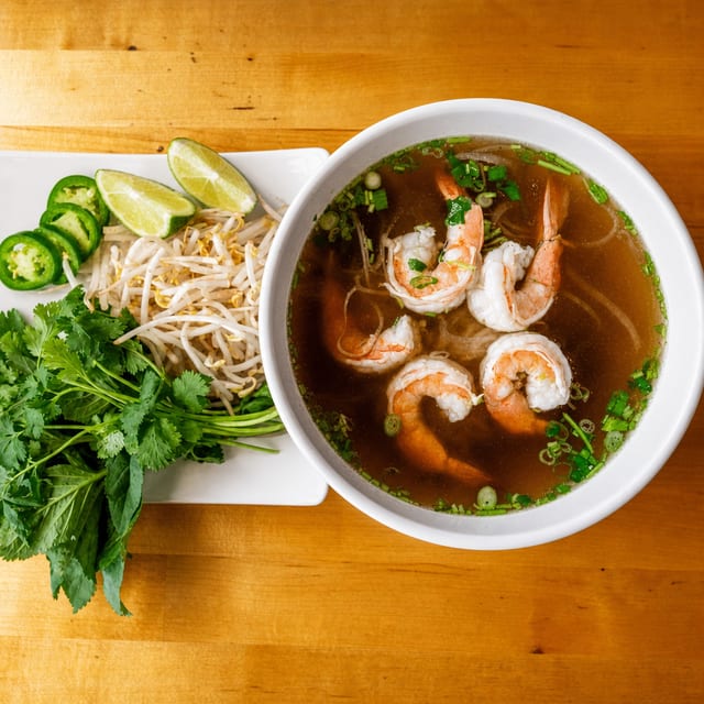 Shrimp Noodle Soup | Phở Tom.