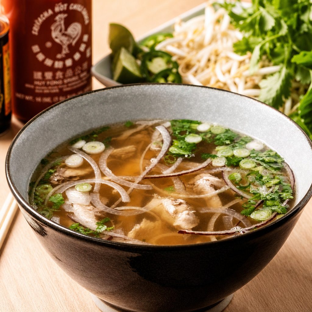 Chicken Noodle Soup | Phở Gà.