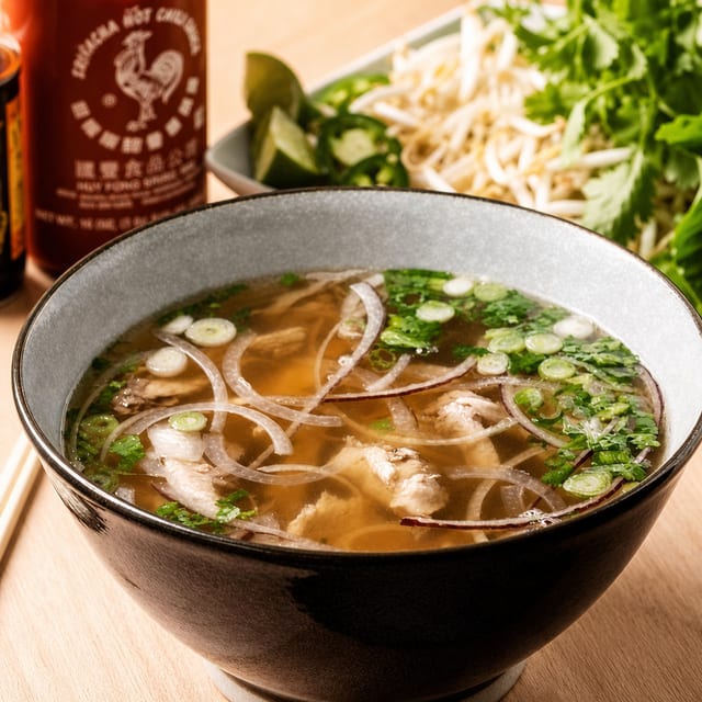 Chicken Noodle Soup | Phở Gà.