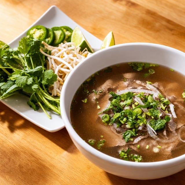 Rare Beef Noodle Soup | Phở Tái.